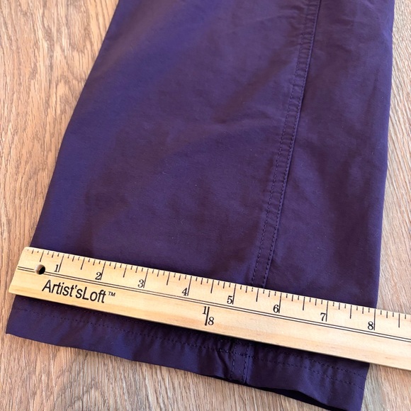 The North Face Women’s Outdoor Nylon Pants Purple Size 8 31.5x32 - Picture 10 of 12